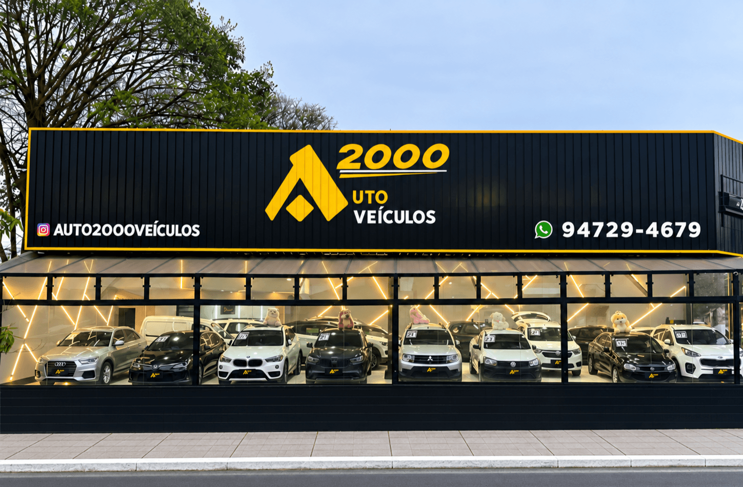 Fachada da loja Auto2000